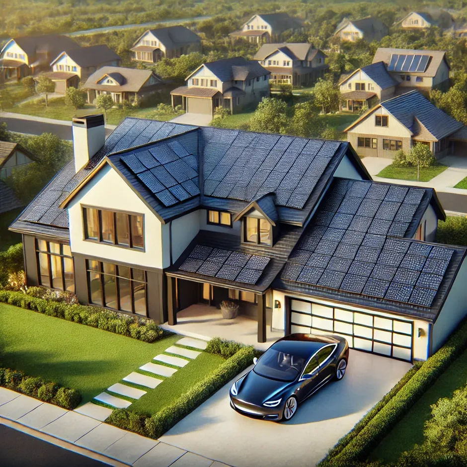 Tesla Solar Roof in Suwanee