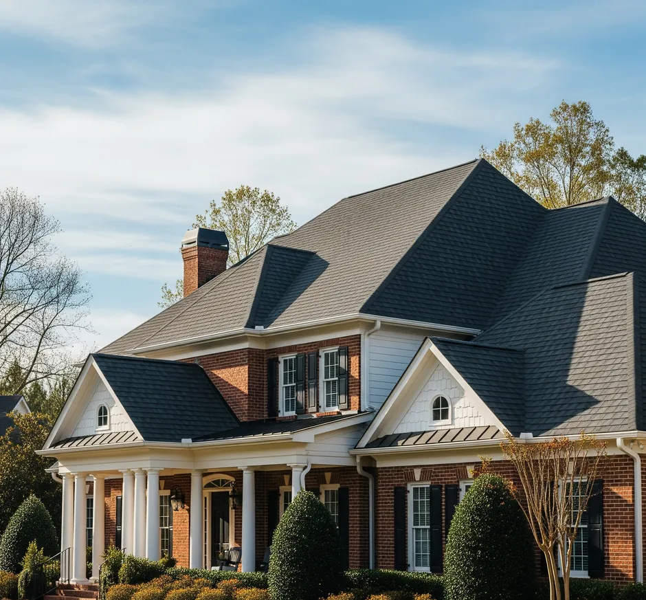Chimney crown repair and weatherproofing